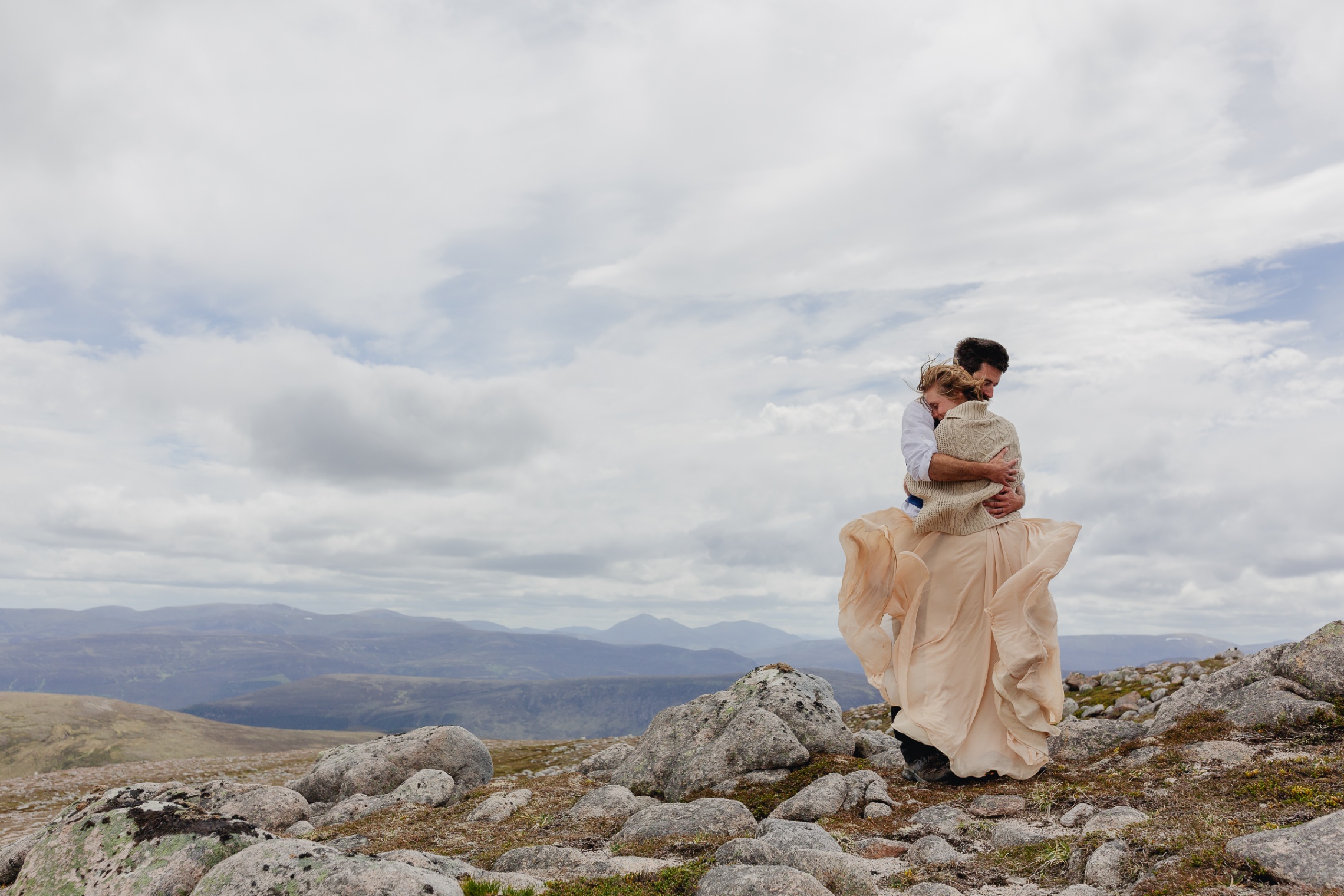 Wild Scottish Wedding Elopement Photographer